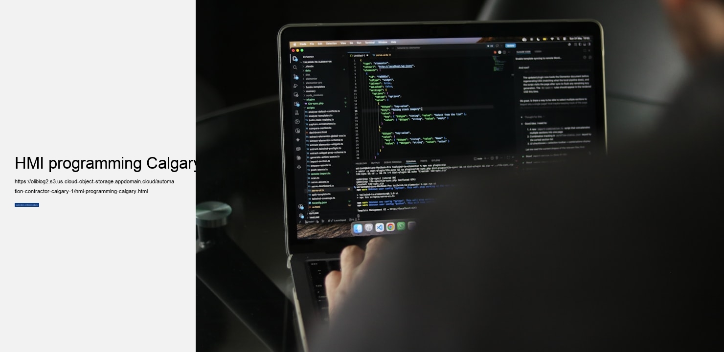 HMI programming Calgary