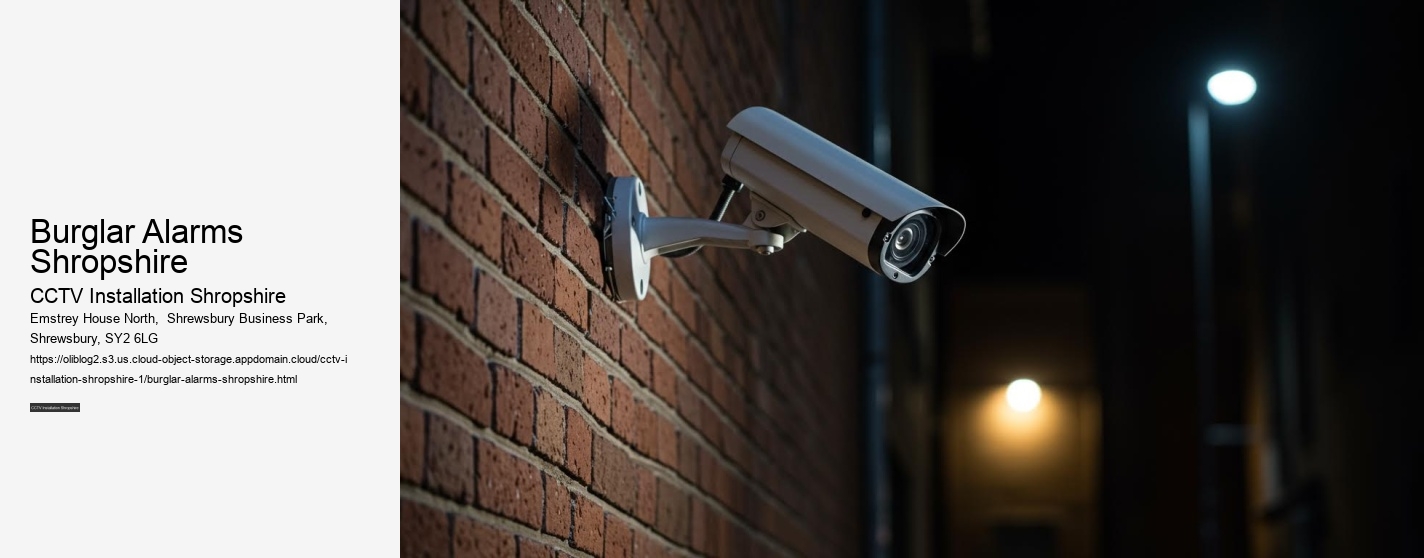 Burglar Alarms Shropshire
