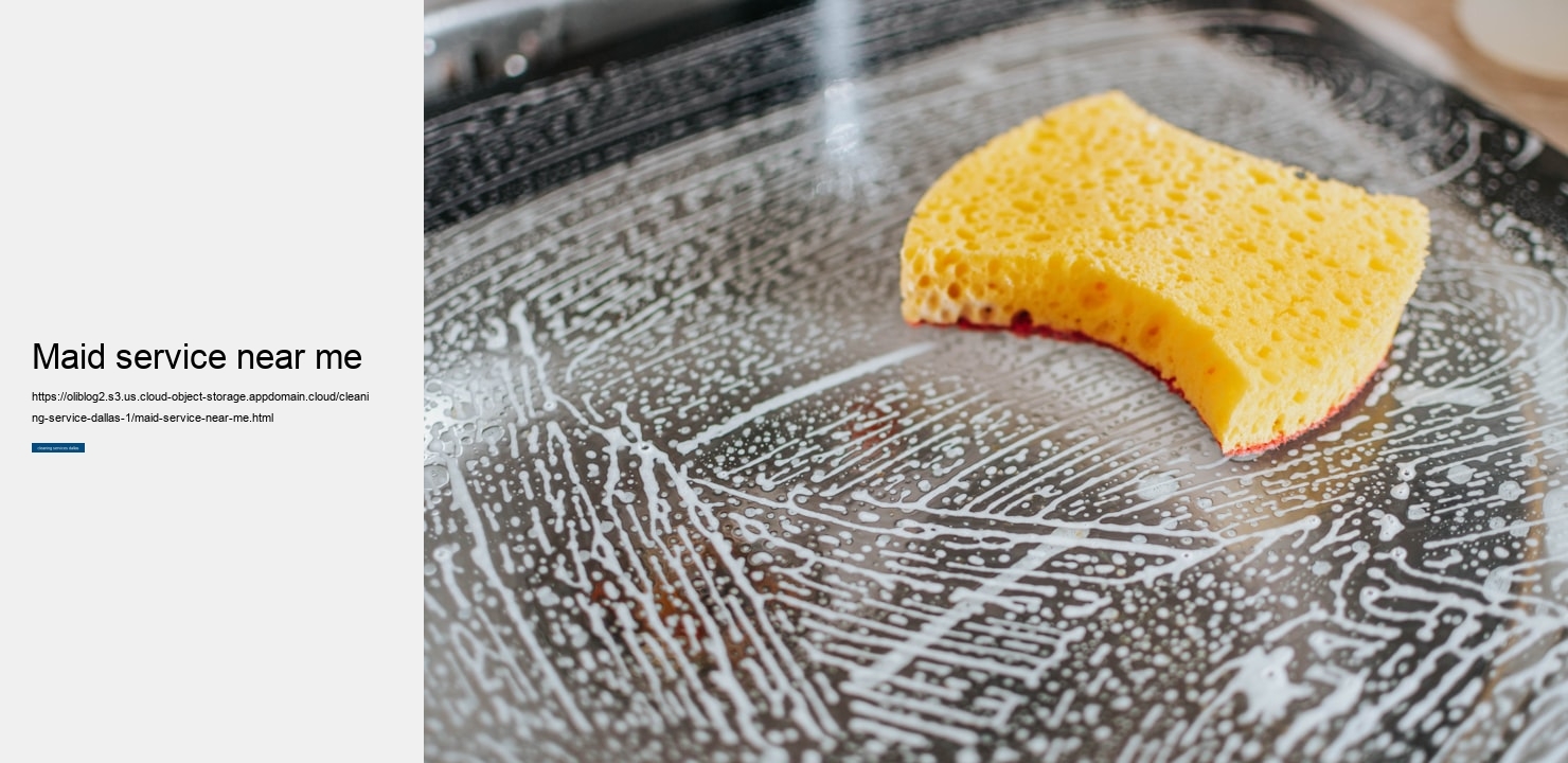 maid service near me