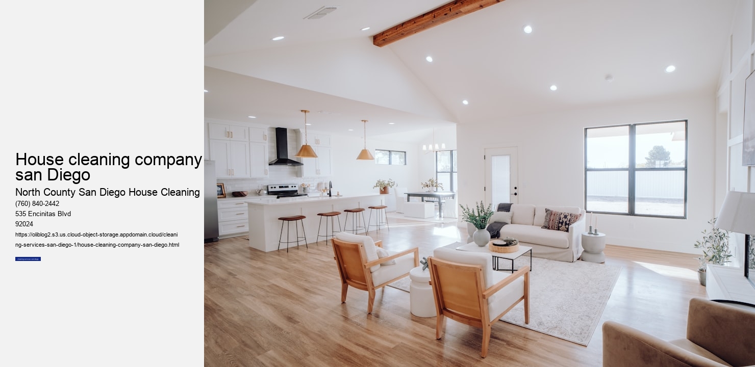 house cleaning company san Diego
