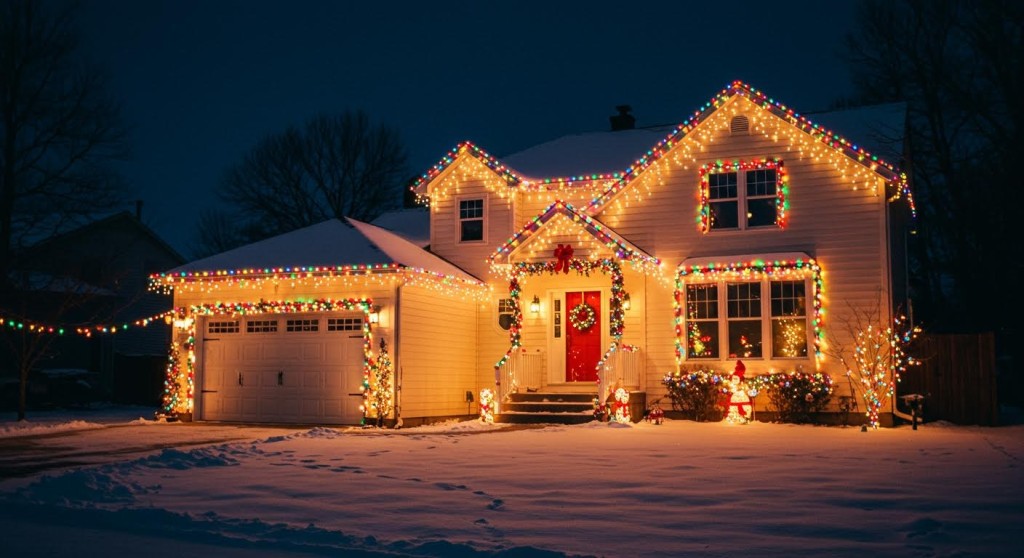 exterior holiday lights