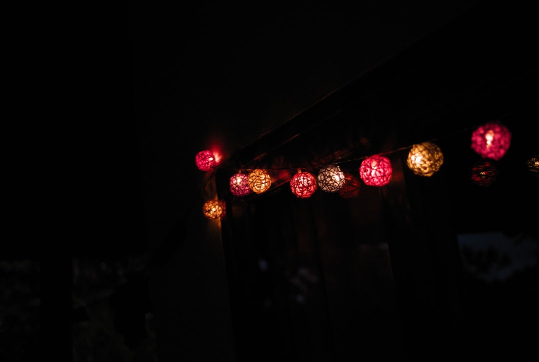 landscape lighting installation