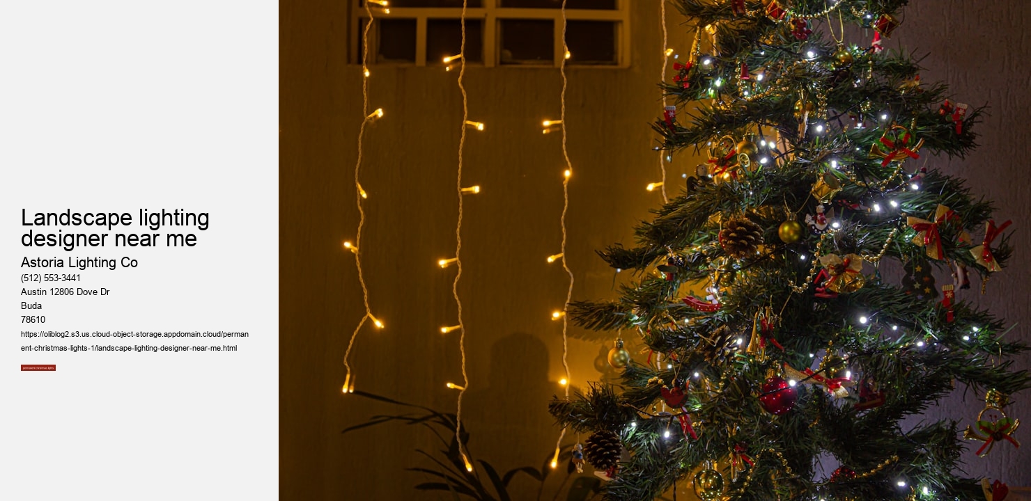 landscape lighting designer near me