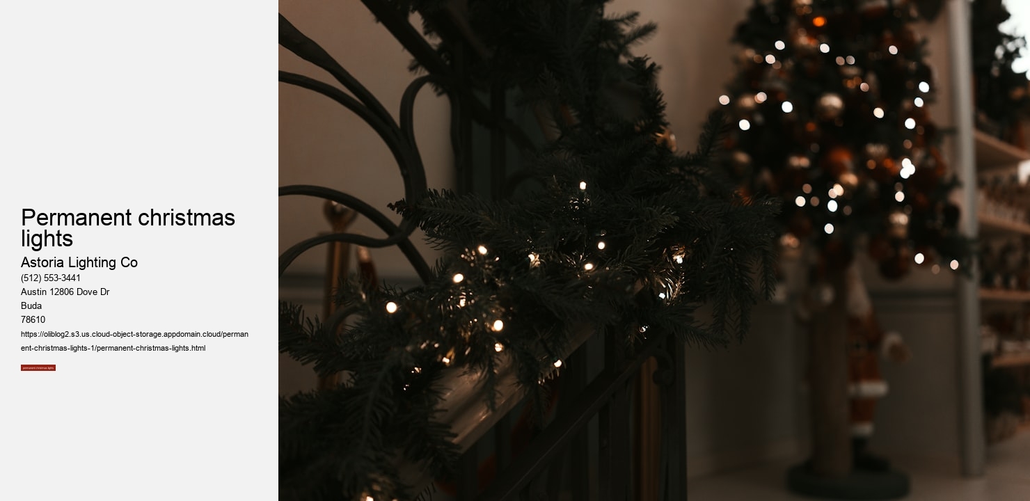 permanent christmas lights